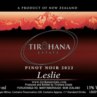 Pinot Noir 'Leslie' 2022