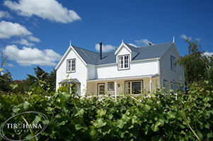 Accommodation packages at Tirohana Estate vineyard in Martinborough, the Wairarapa