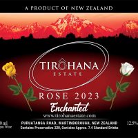 Tirohana Estate Rose Bottle 2023 Martinborough