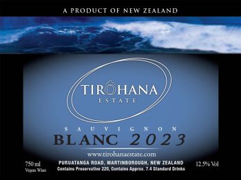 Tirohana Estate Sauvignon Blanc 2023 Bottle