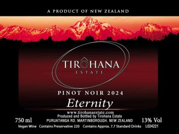 Tirohana Estate Pinot Noir 'Eternity' 2024