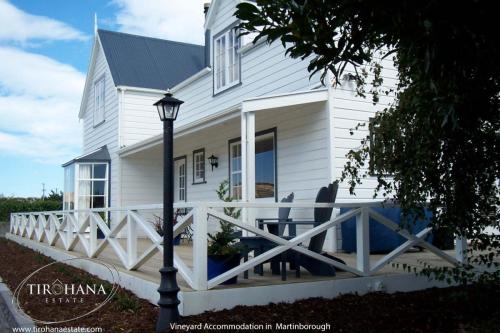 The self-contained vineyard accommodation can sleep from 2-16 guests at a time